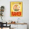 Stupell Industries Bright Ramen & Chopsticks Floating Frame, design by Marcus Prime